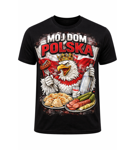 KOSZULKA PATRIOTYCZNI Mój Dom Polska
